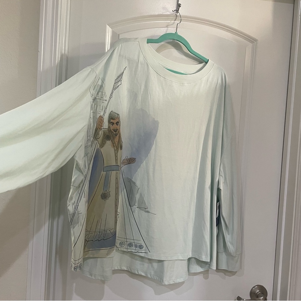 NWT Disney “WISH” King Magnifico movie long sleeve‎ shirt 2XL
